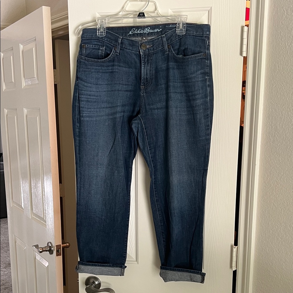 Eddie Bauer Indigo Blue Denim Pants